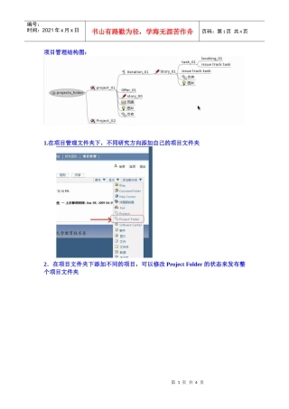 项目管理结构图