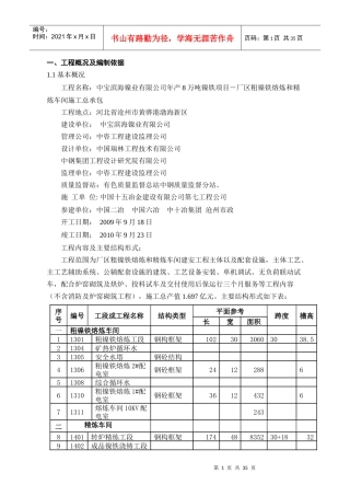 项目前期策划(土建)