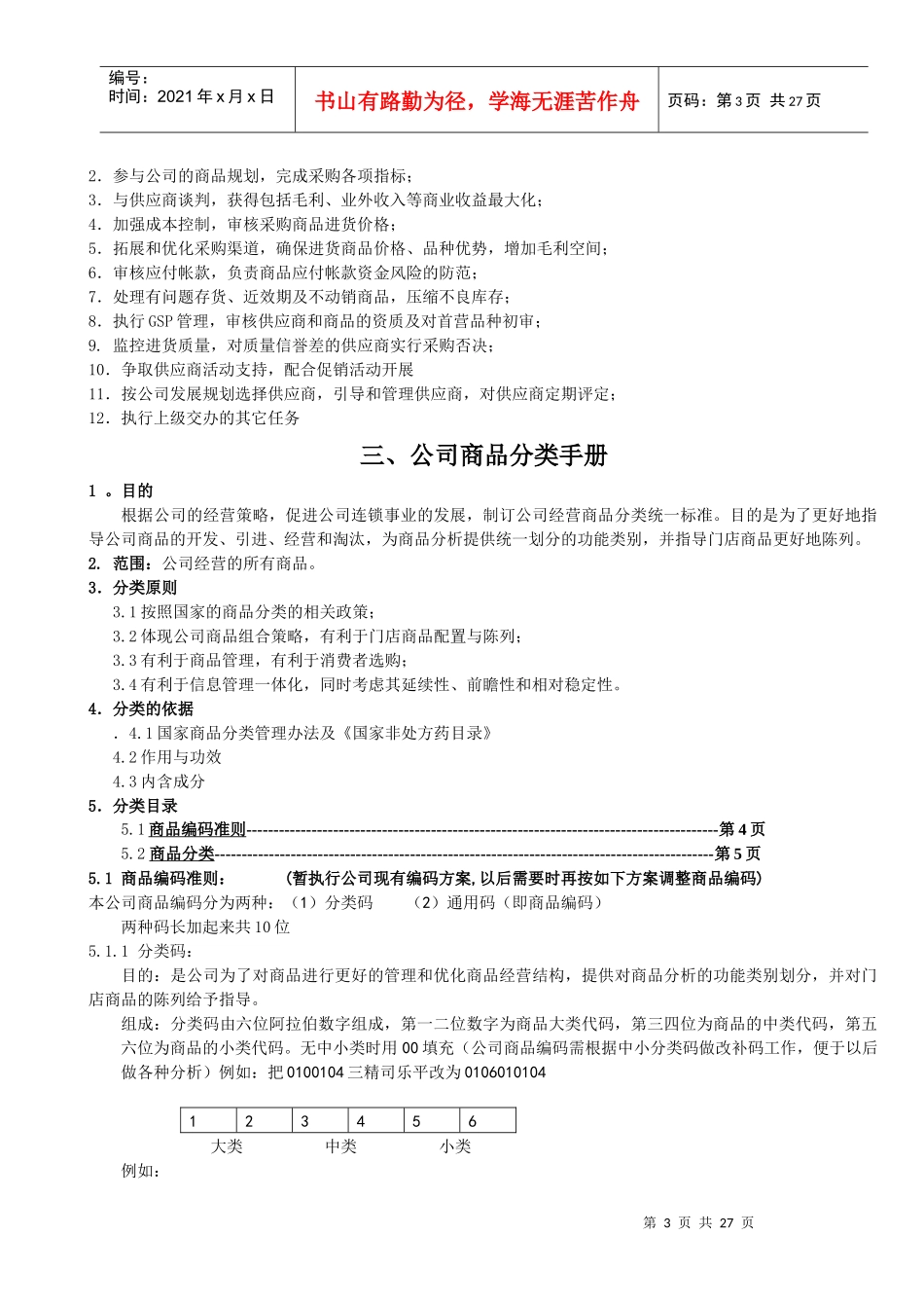 零售连锁药店商品管理手册_第3页