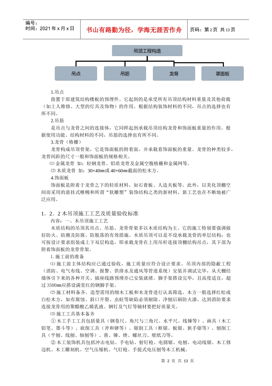 顶棚装饰工程_第2页