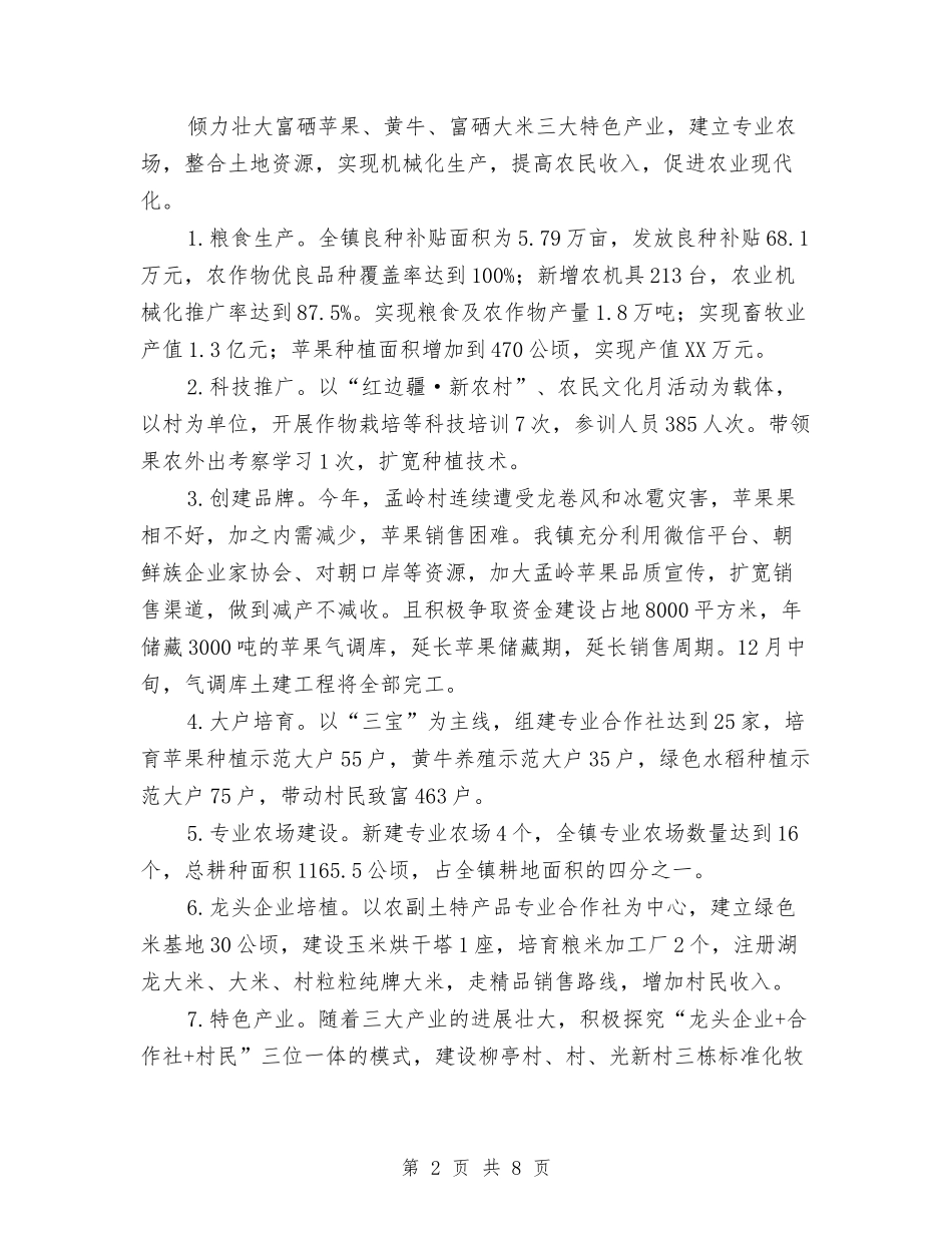村镇五位一体工作汇报_第2页