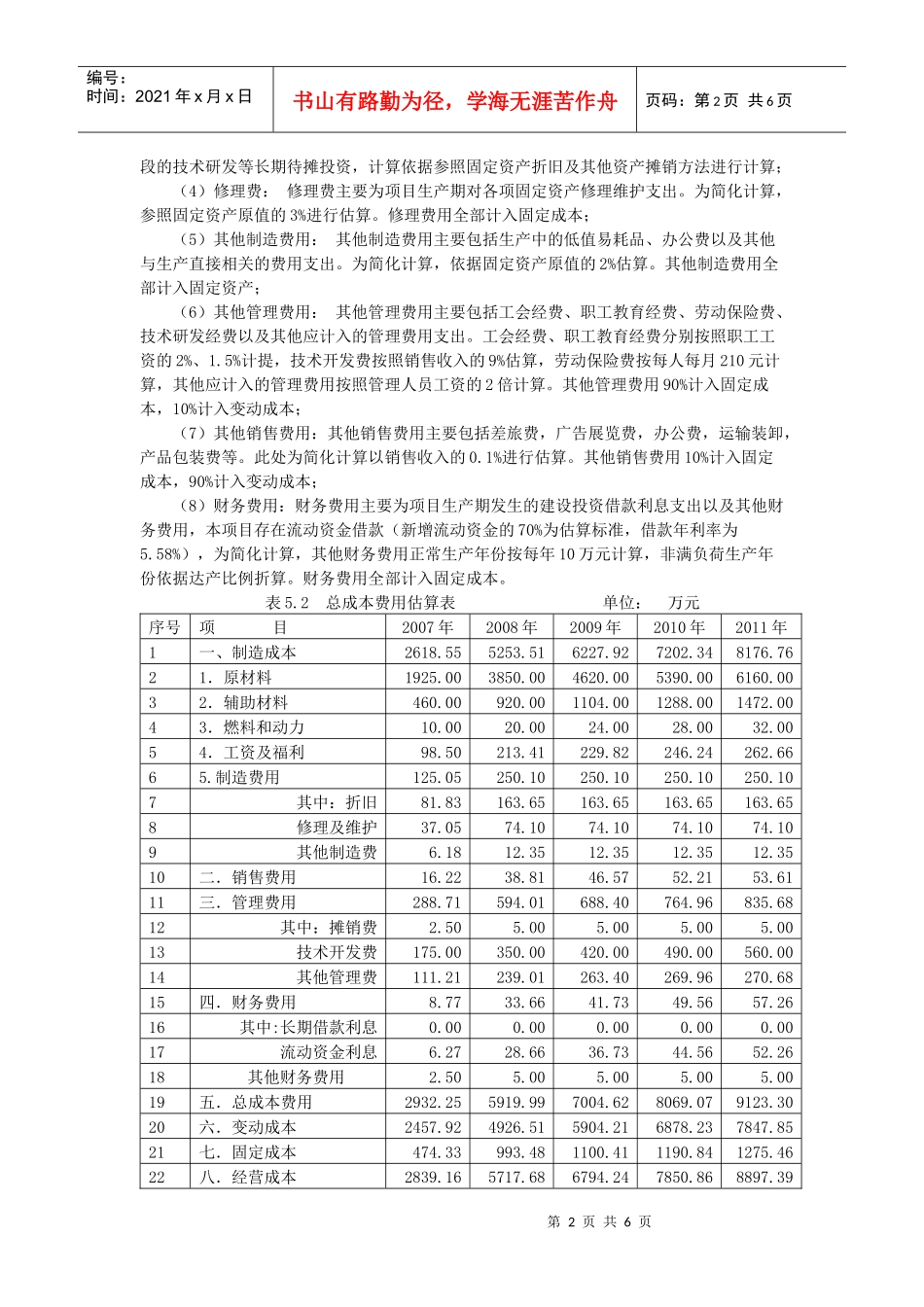项目产业化分析报告_第2页
