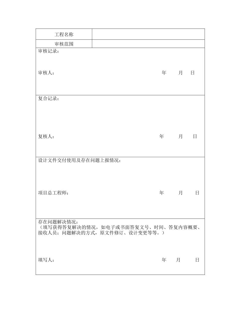 项目精细化管理手册表格(下篇)_第3页