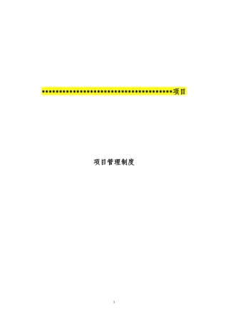 项目管理制度_[项目名称]