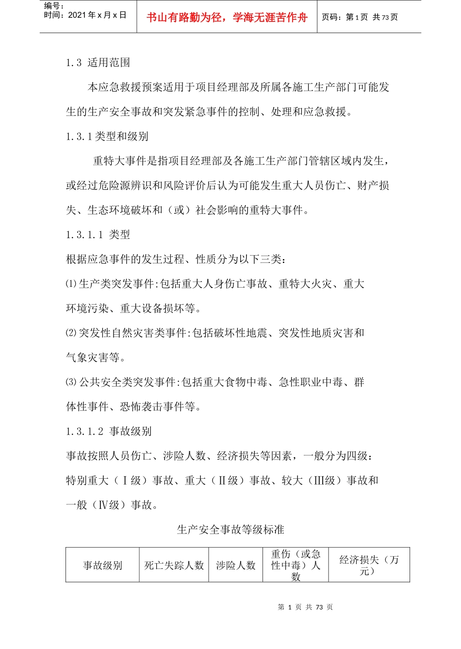 项目部安全应急预案_第2页