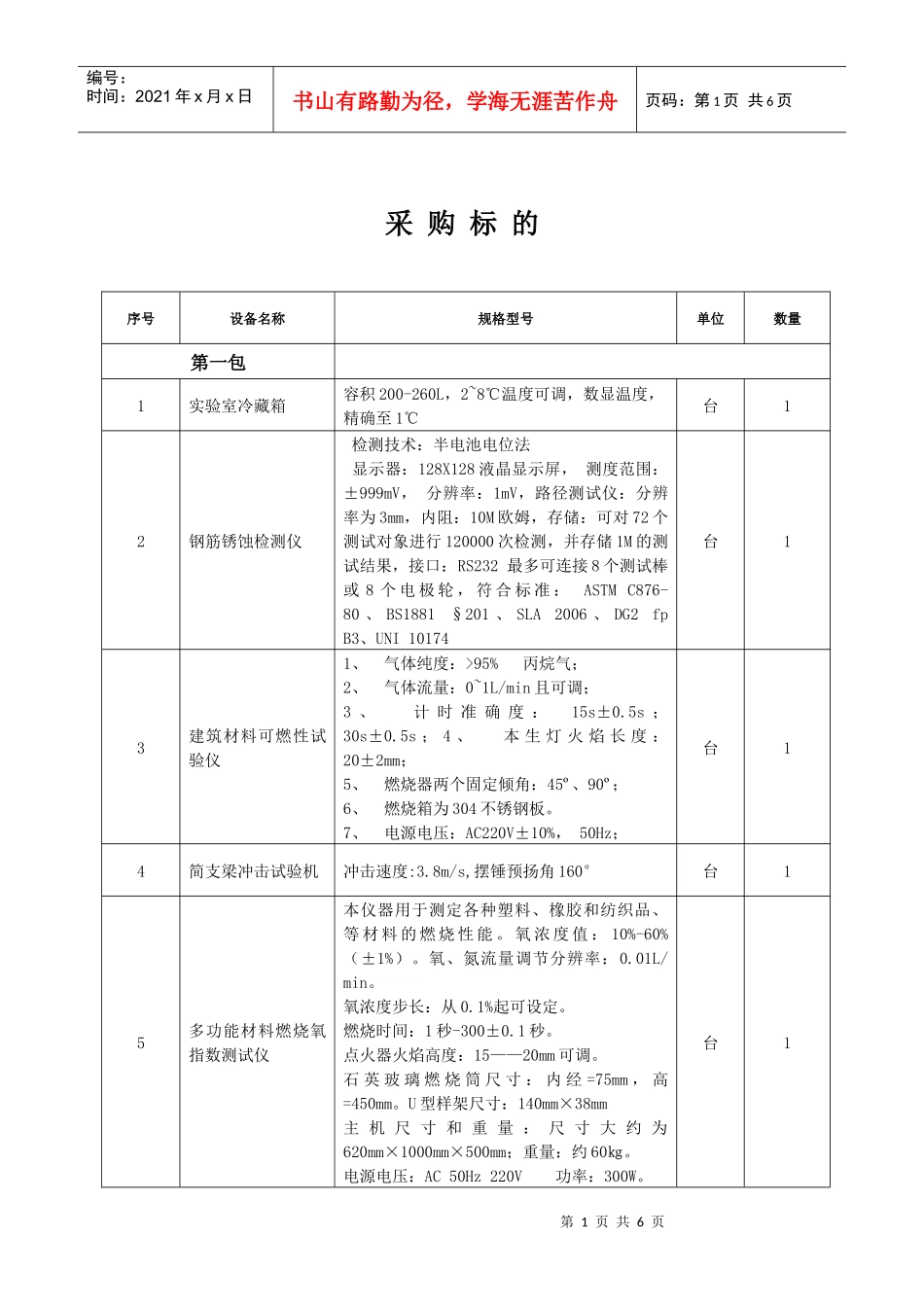 青岛理工大学行政设备、计算机外包项目招标_第1页