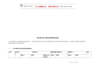 非班员类行为规范考核管理流程