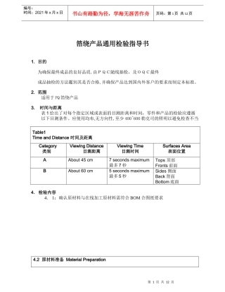 风力太阳能变压器(箔绕产品)检验标准