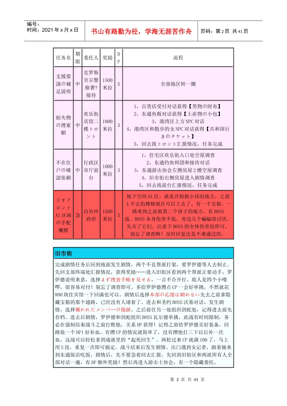 零之轨迹流程攻略_第2页