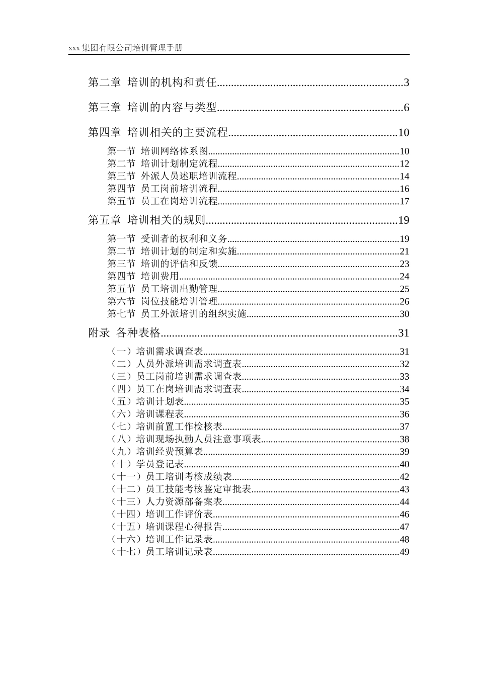 集团连锁经营培训管理手册_第2页