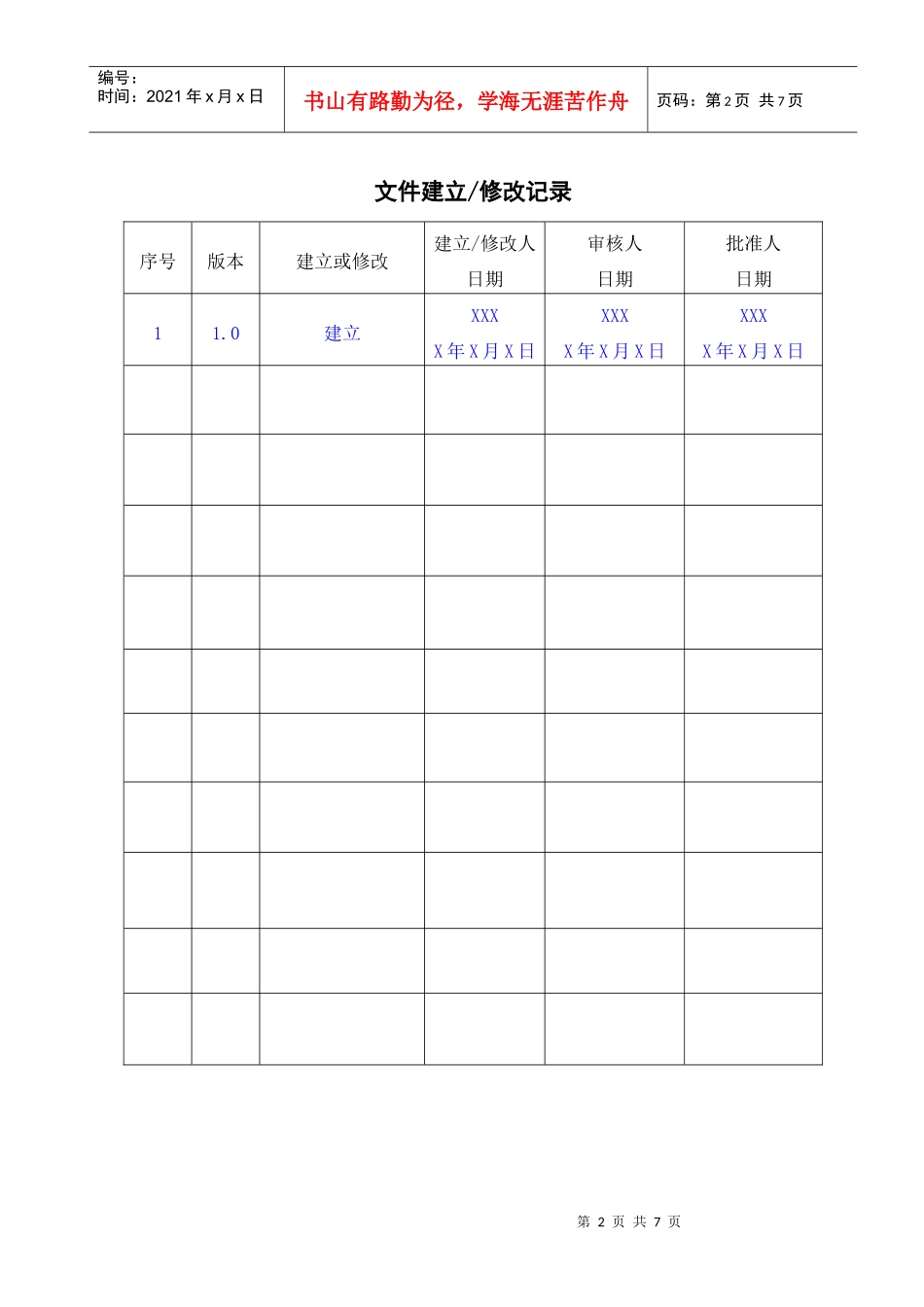 项目进展报告模板_第2页