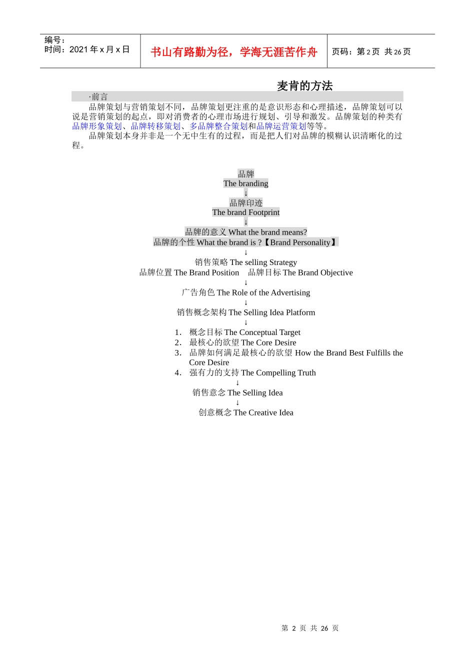 麦肯的品牌策略培训方法_第2页