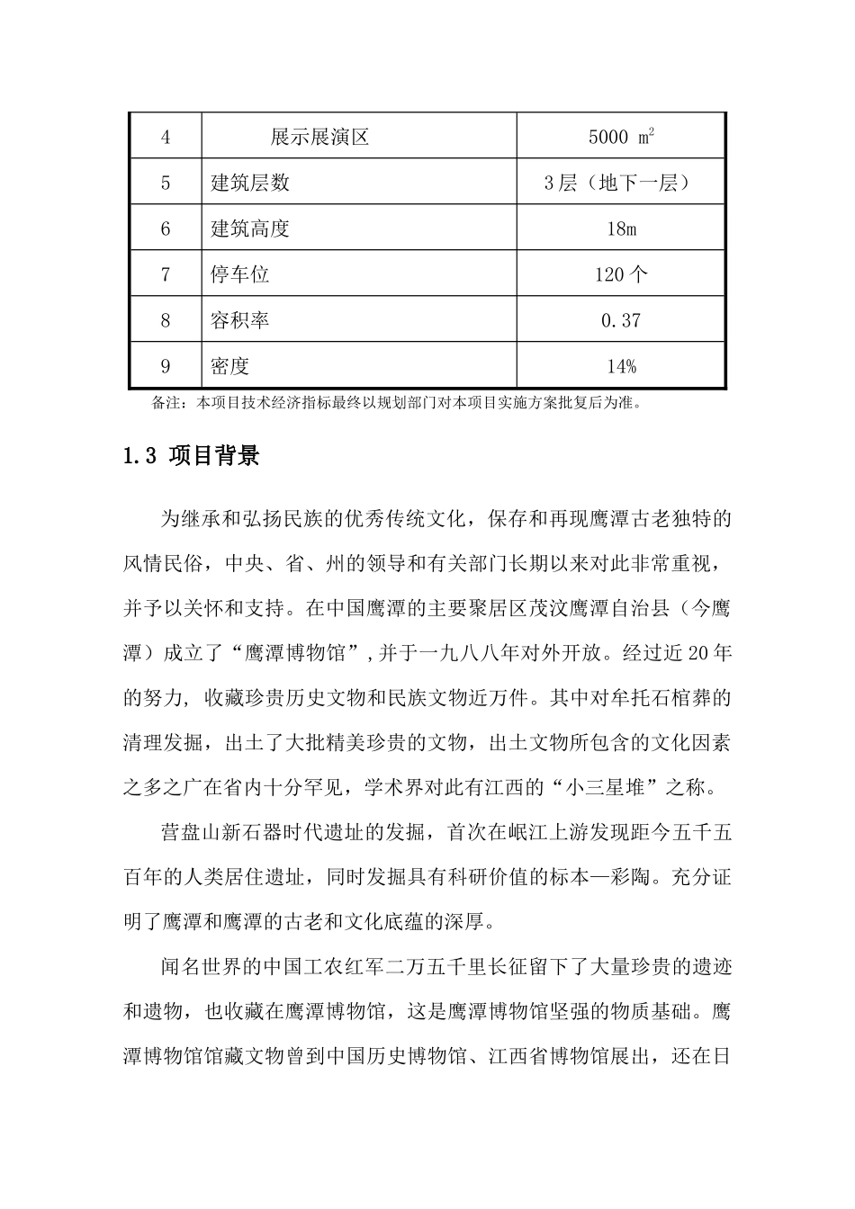 鹰潭博物馆重建项目可行性研究报告_第2页