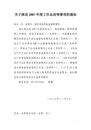 食品药品监督管理局工作总结表格