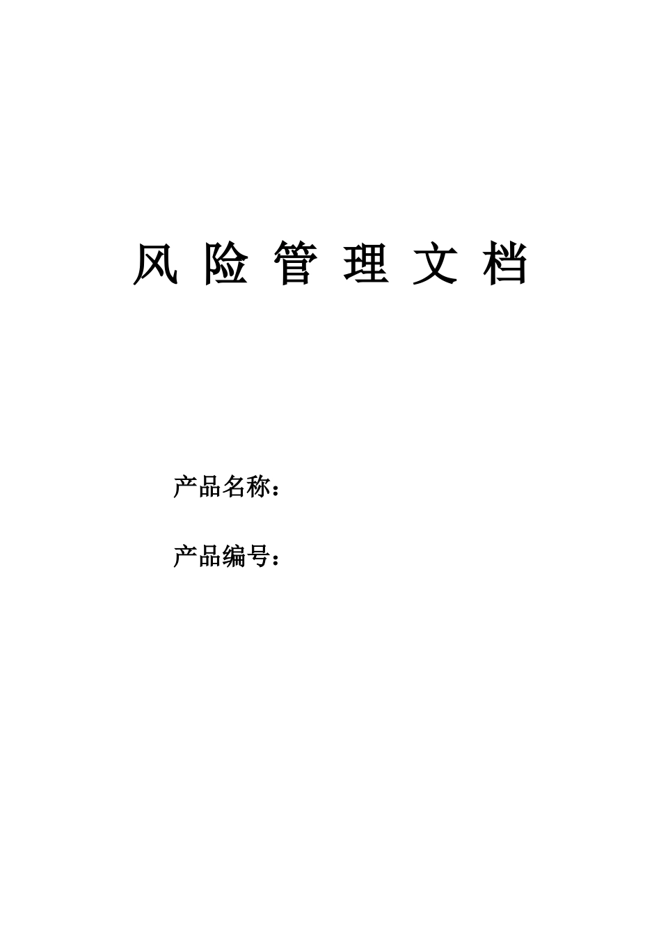 风险管理文档(全)_第2页