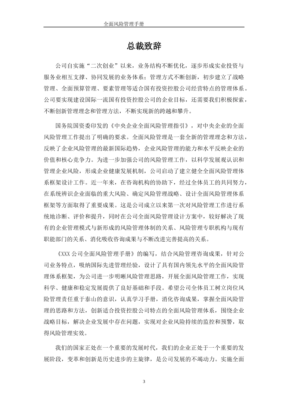 风险管理工作手册_第3页