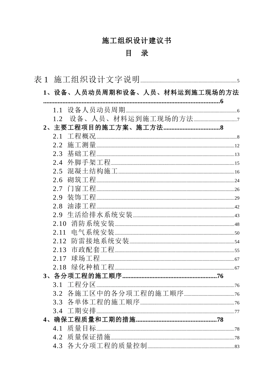 高速公路附属区房建工程_第1页