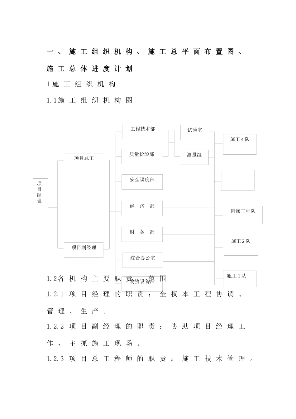 高速公路收费站施工组织设计_第2页