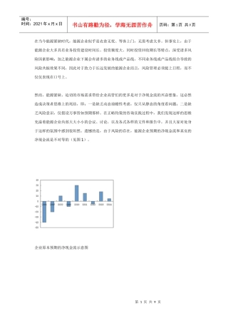 风险管理：能源企业生存的利器