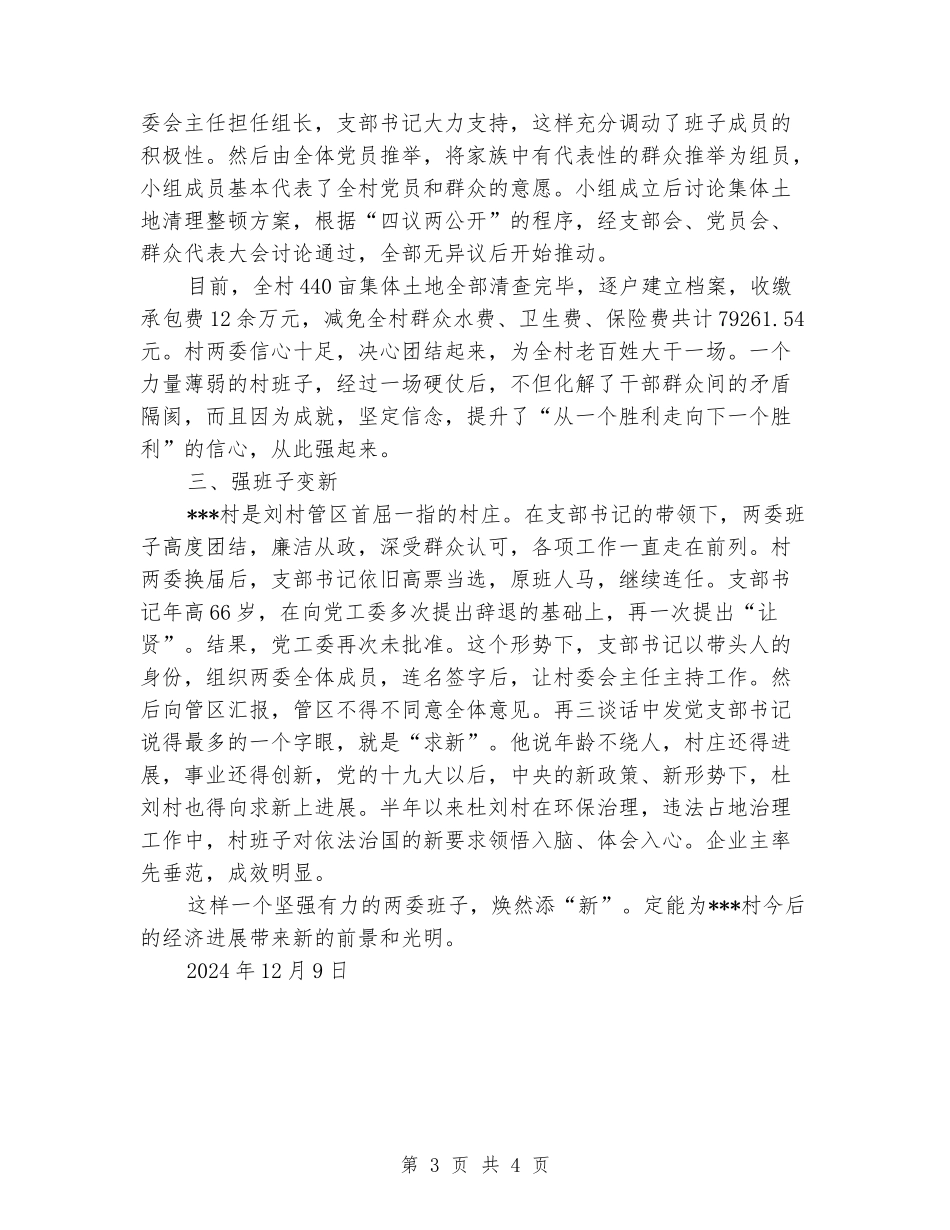 抓村级党建、促转变成效丰硕_第3页