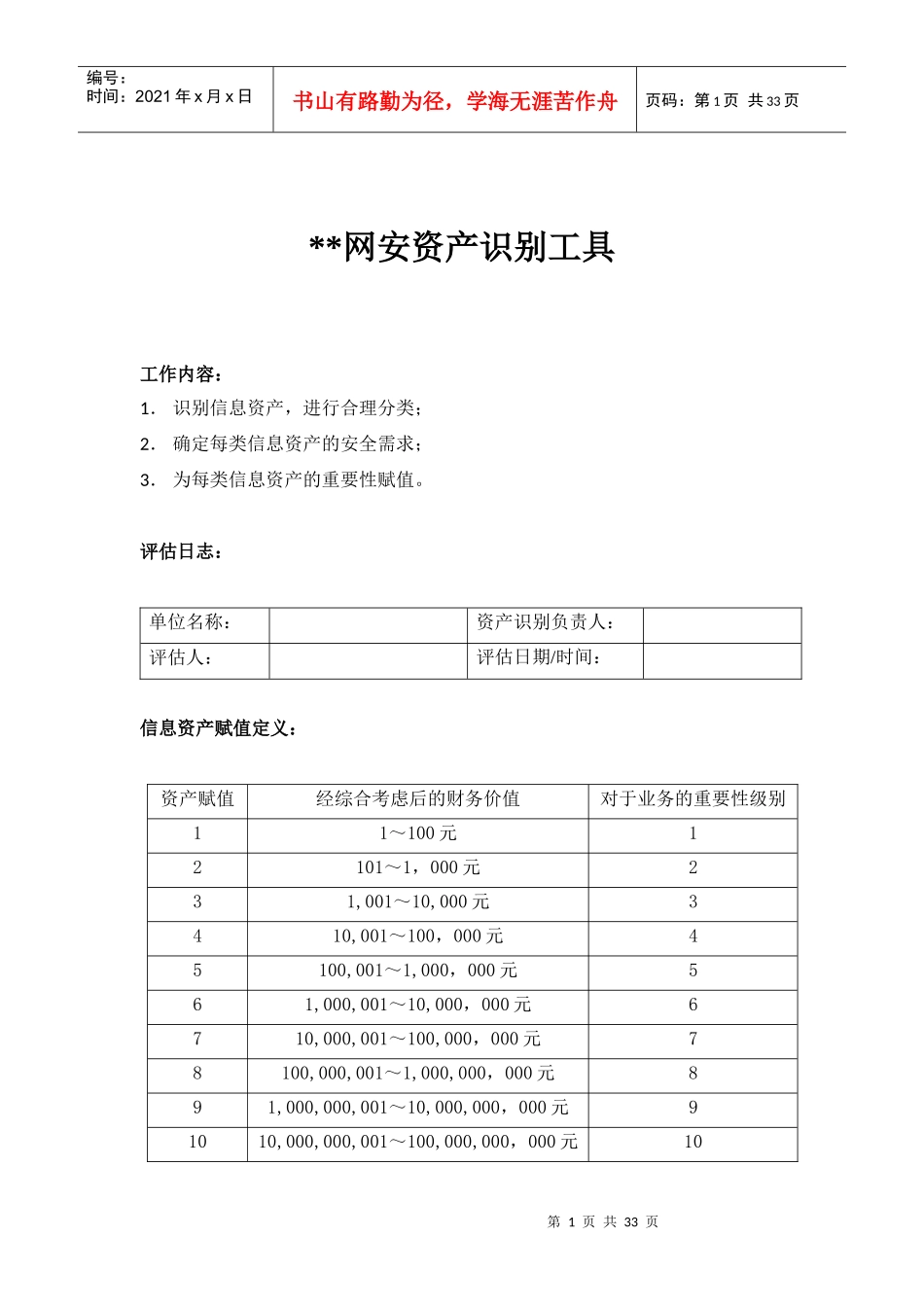 风险评估工具6499980275_第1页