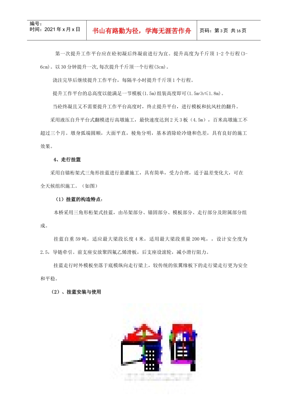 高墩大跨连续刚构梁桥快速施工_第3页