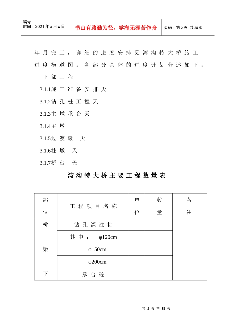 高速公路特大桥施工组织设计方案_第2页