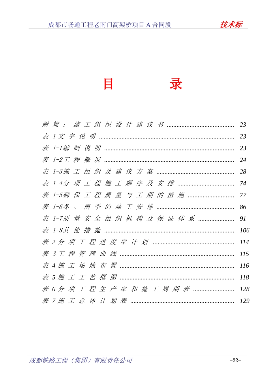 高架桥项目技术标_第1页