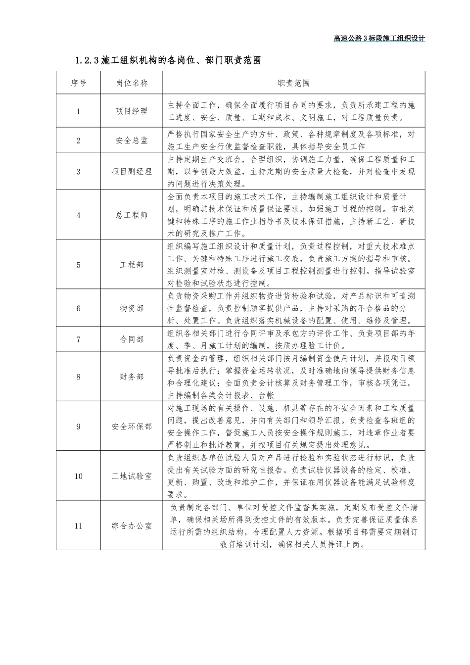 高速公路3标段施工组织设计_第3页
