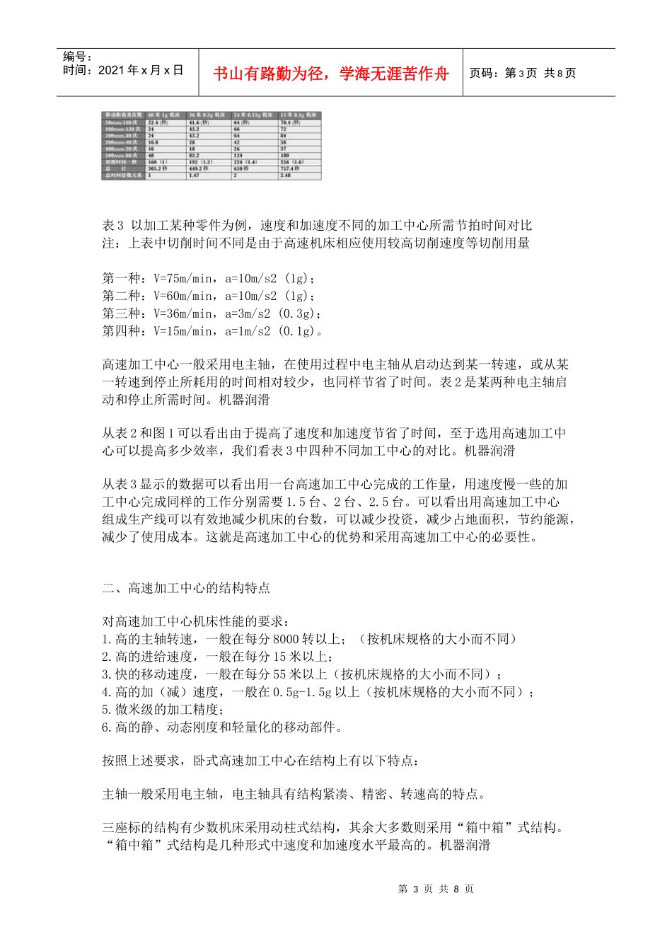 高速加工中心结构设计的发展和敏捷制造系统_第3页