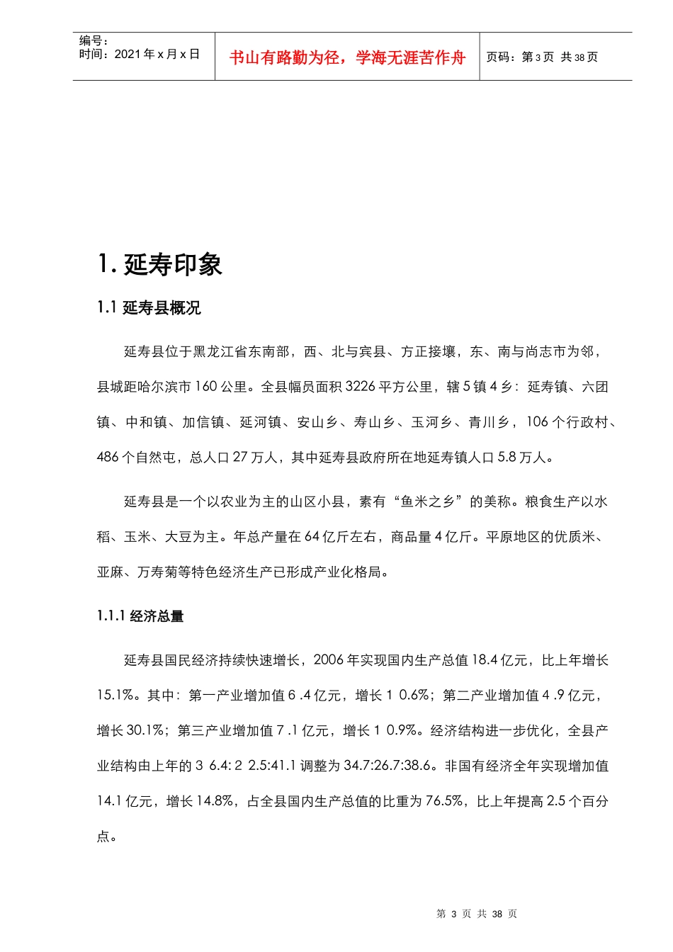 黑龙江某商业广场项目运营策划方案_第3页