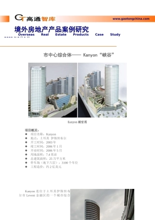 高通智库-境外房地产产品案例研究-19页