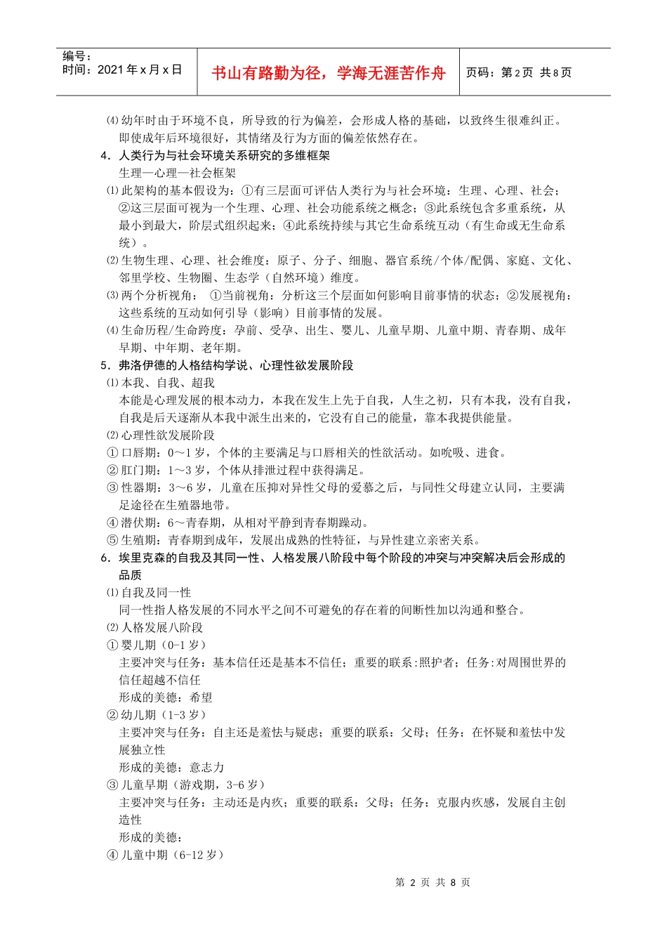 人类行为与社会环境_第2页