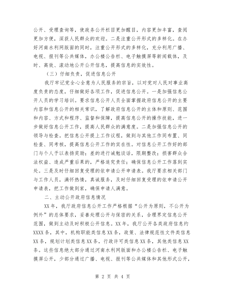 水利厅2024年信息工作报告_第2页