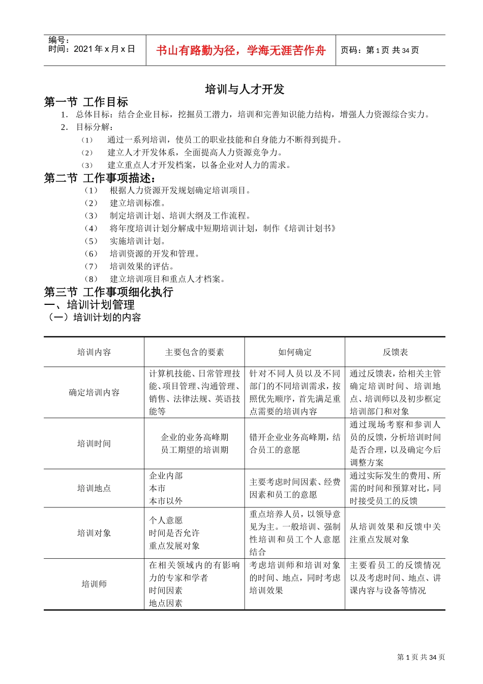 培训与人才开发_第1页