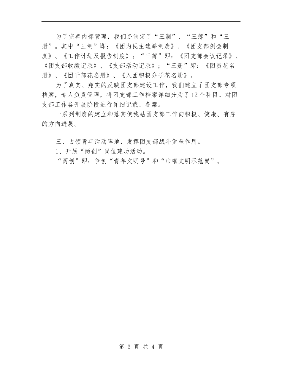 2024年团支部年终个人总结范文_第3页