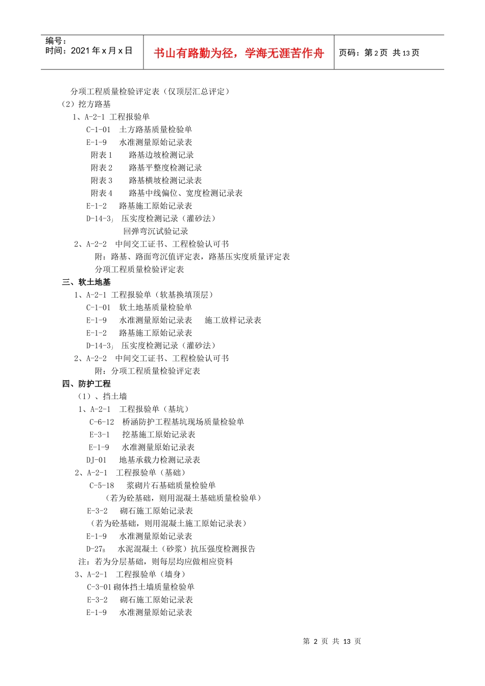 人力资源-20221路基施工资料整理明细_第3页