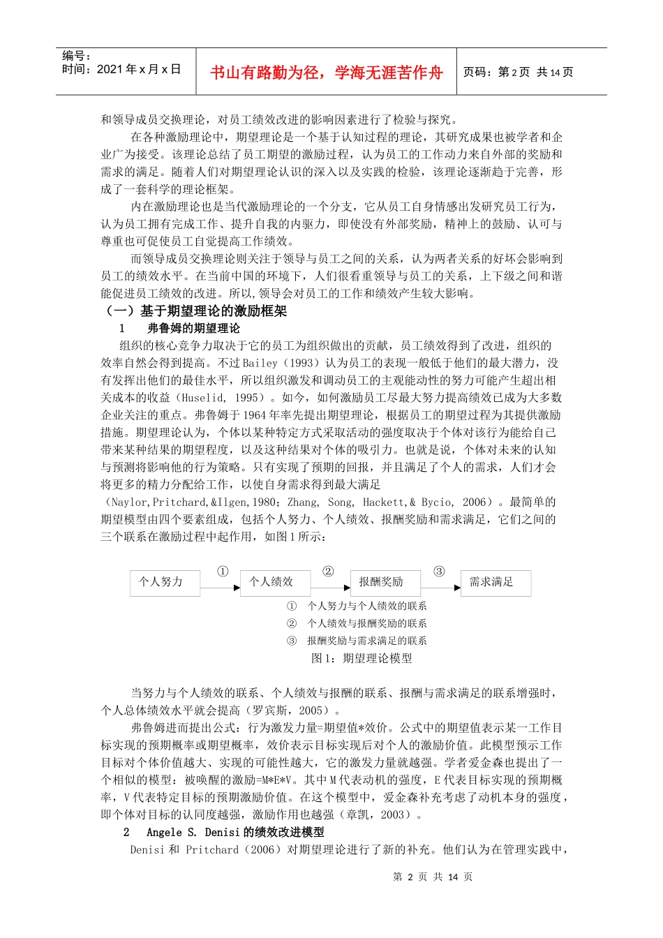 北京市商业银行员工绩效改进的激励因素初探_第2页