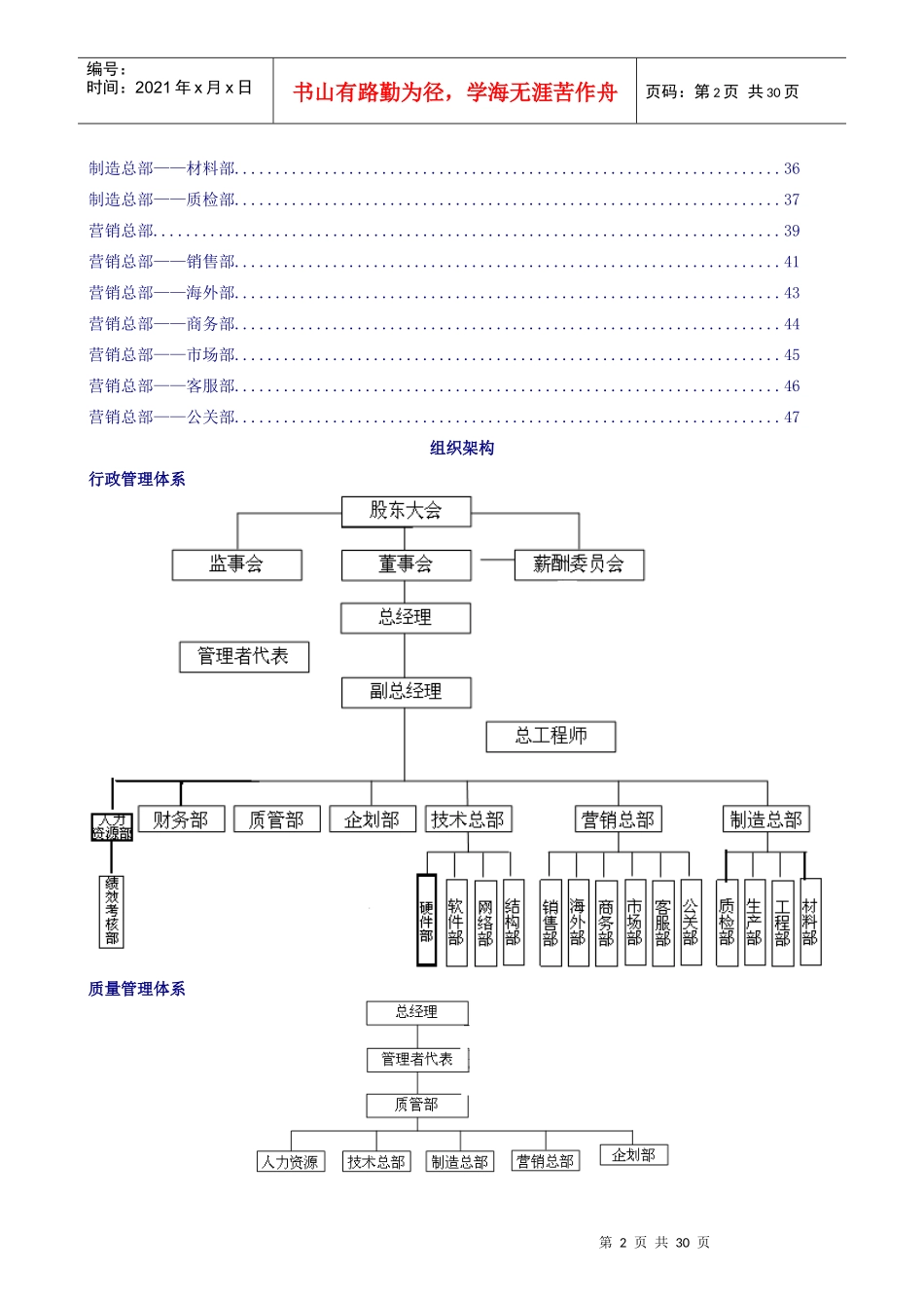 富士康公司组织架构及部门职责3_第2页
