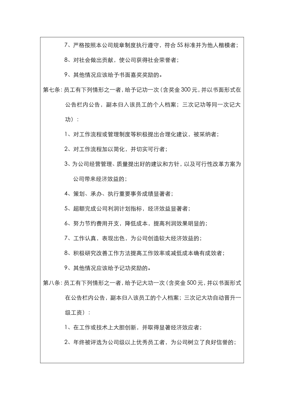 企业员工奖惩条例_第3页