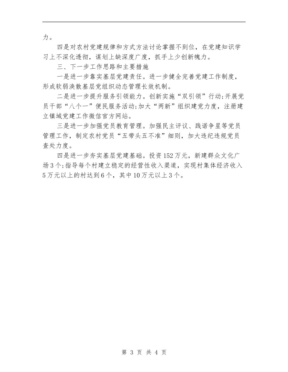 2024年镇党委书记个人总结_第3页