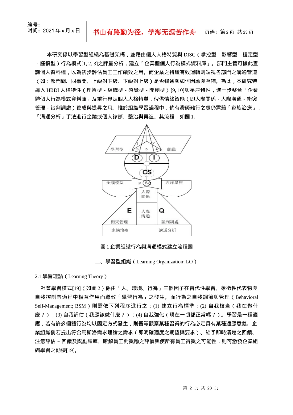 企业组织行为与沟通模式的研究_第2页