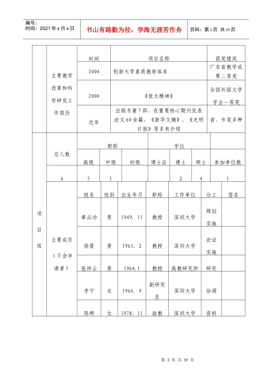 大众化背景下本科人才培养模式的探索_第3页