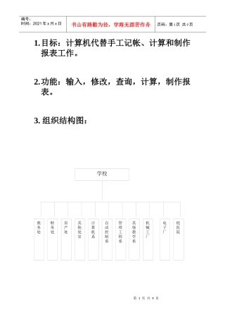 工资管理系统分析