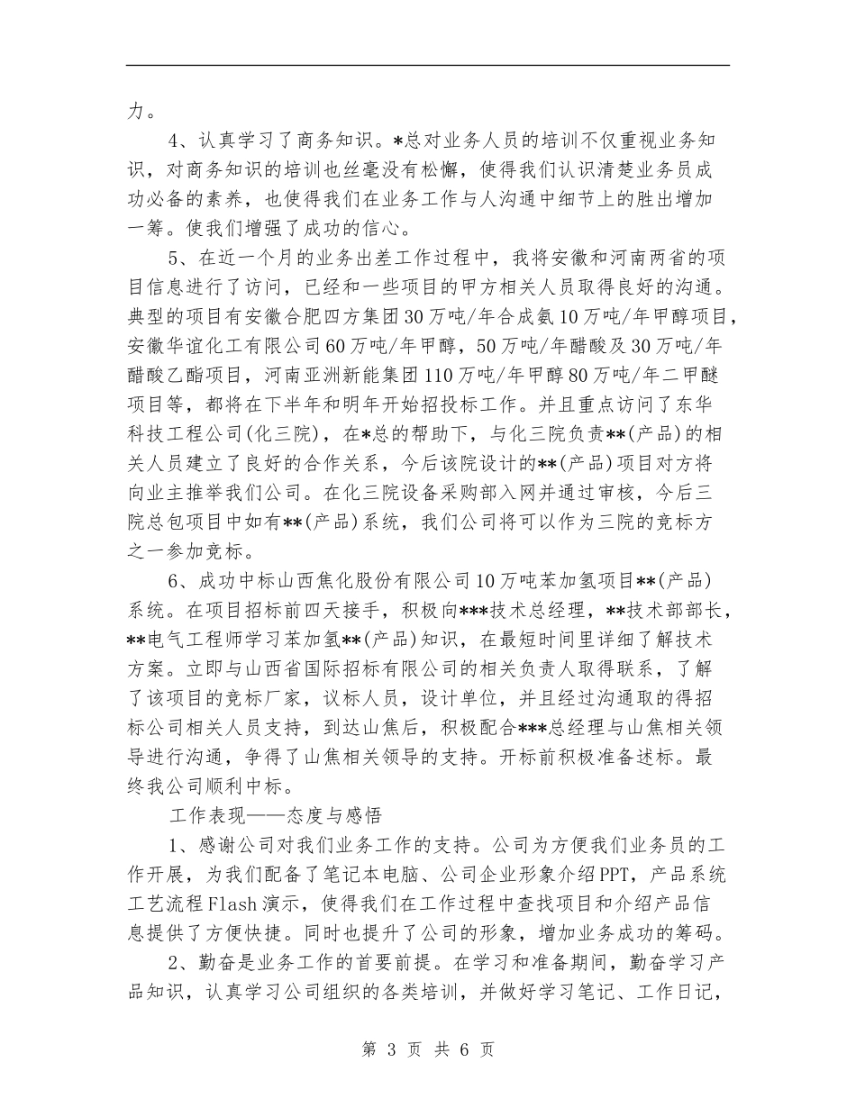 销售员试用期转正总结_第3页