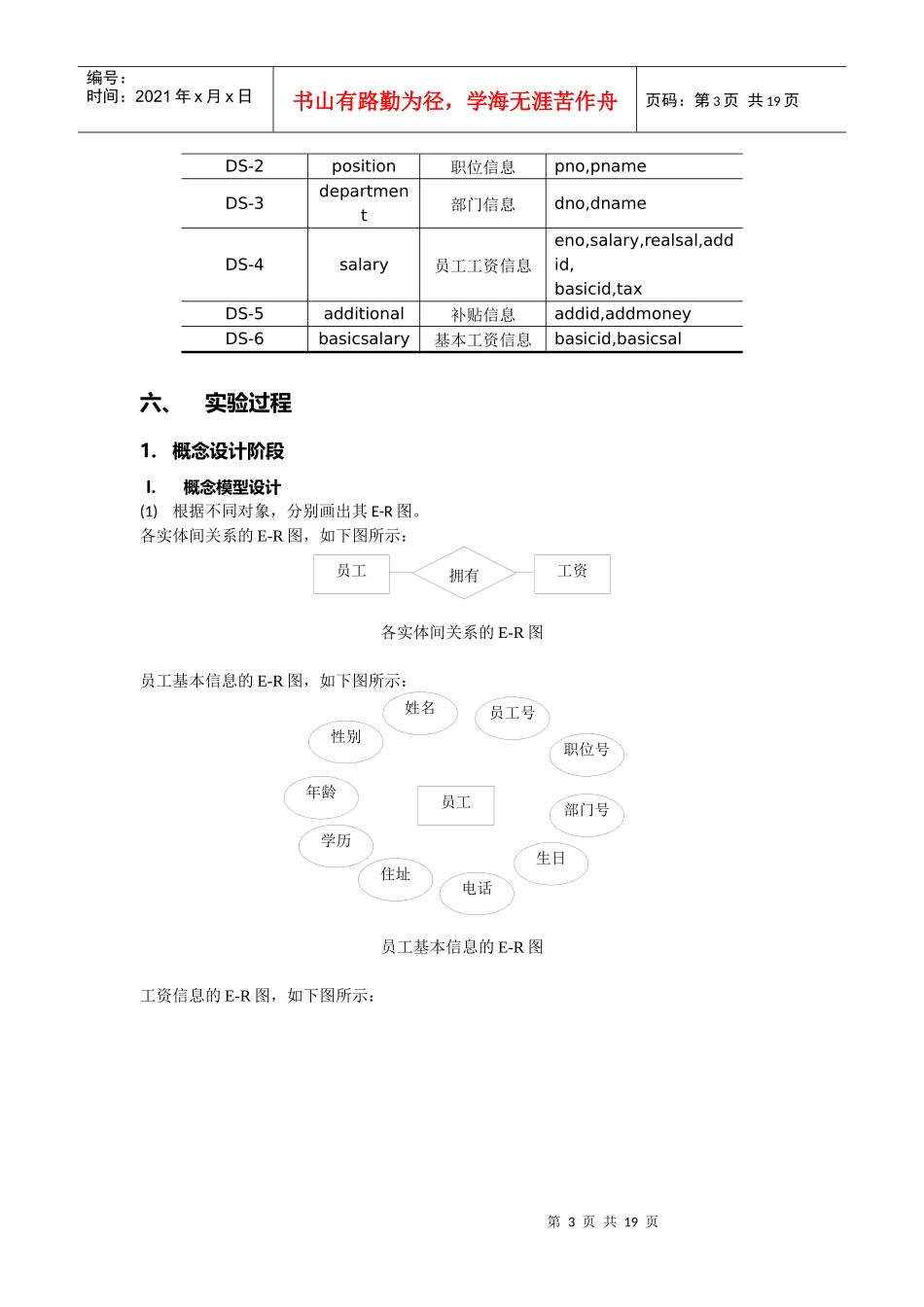 关系数据库原理及应用-人力资源管理系统数据库的设计与实现_第3页