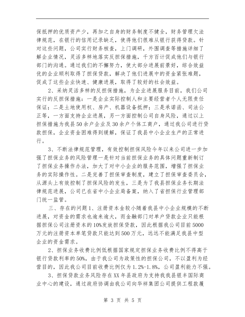 2024担保公司年度工作计划_第3页