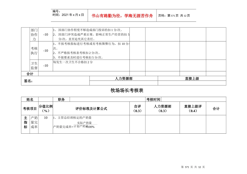 奶技中心考核表_第3页