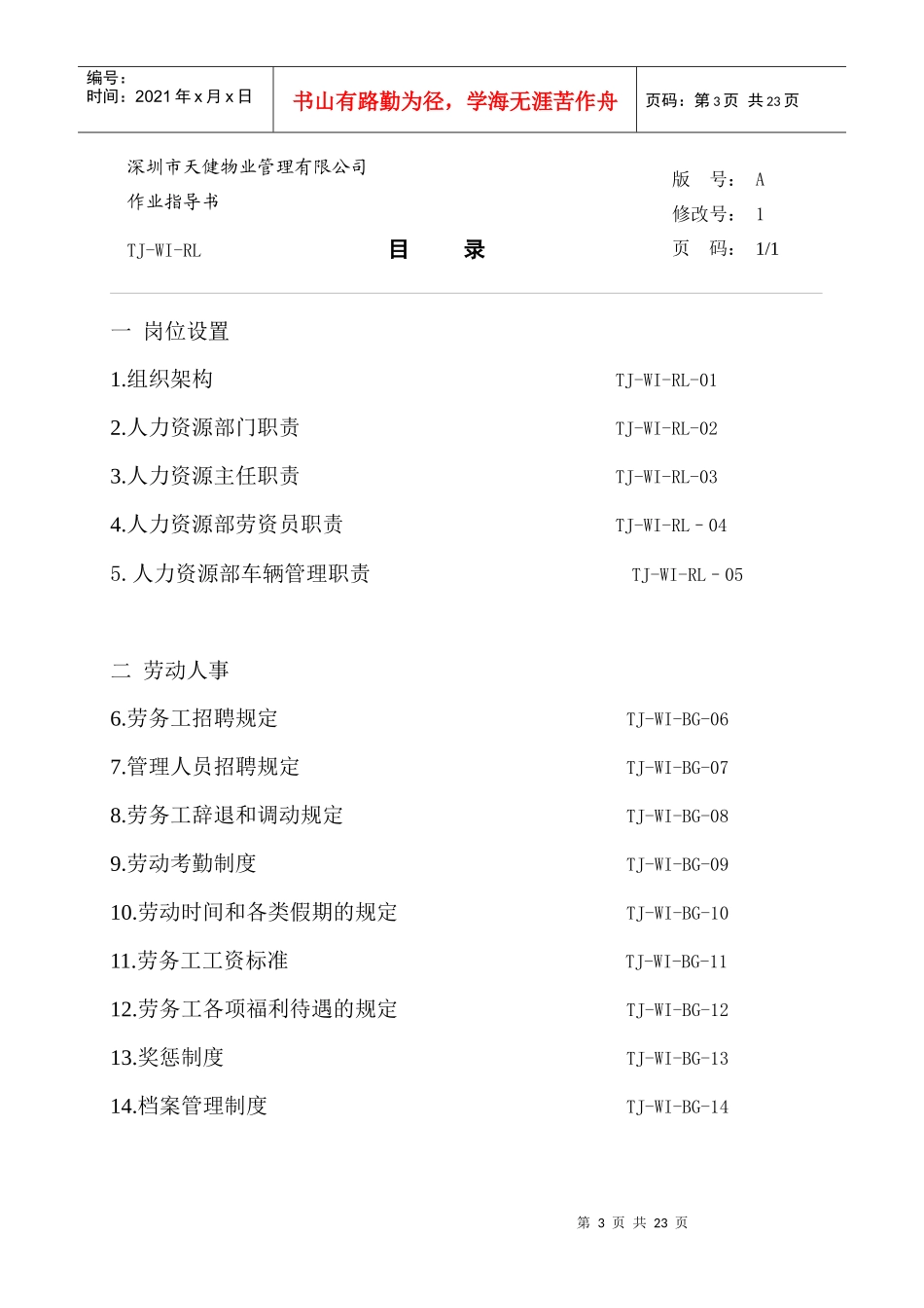 人力资源-2022TJ-WI-RL人力资源部工作手册1(1稿)_第3页