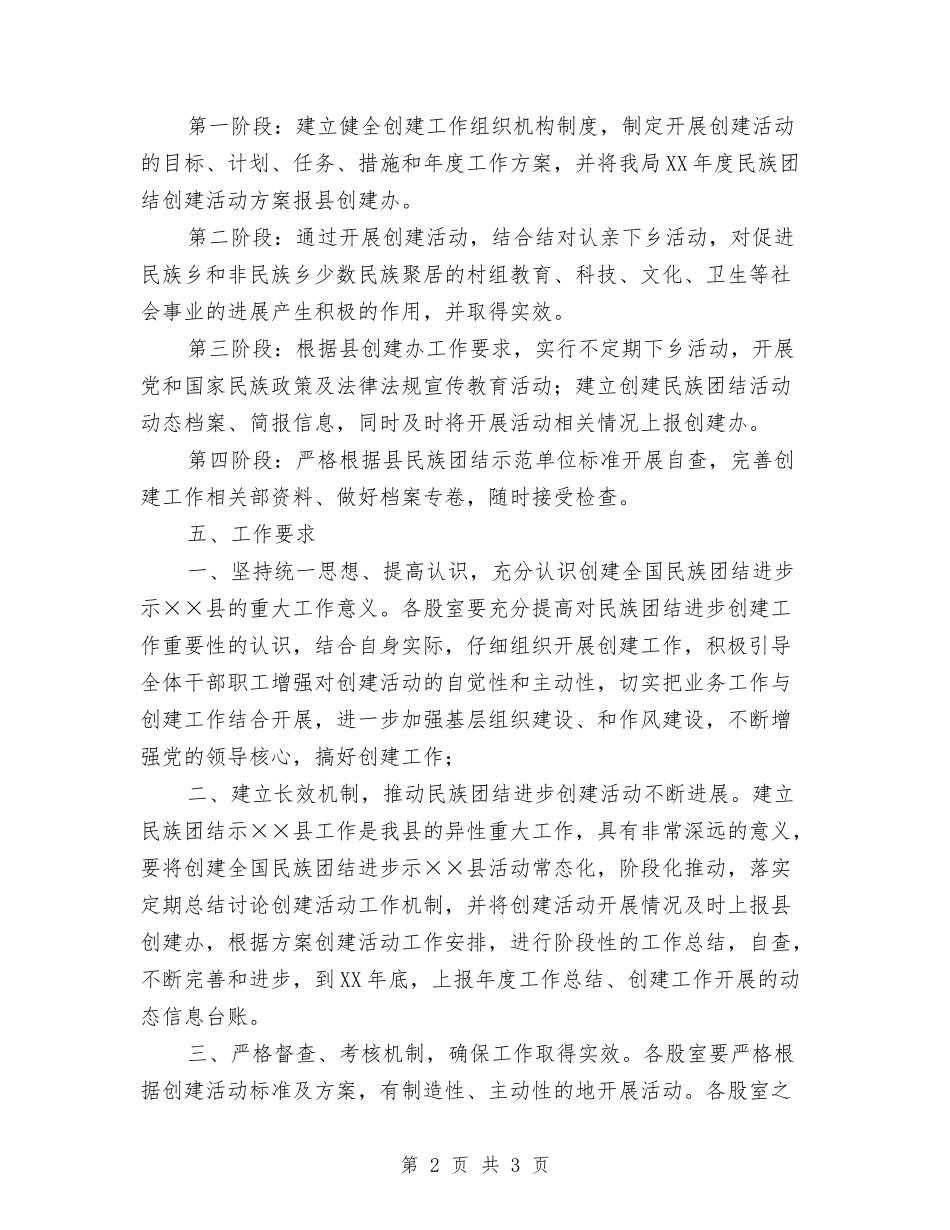 民族团结示范县工作方案_第2页